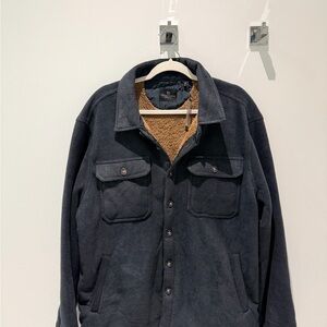 7 Diamonds Navy Blue Shirt Jacket